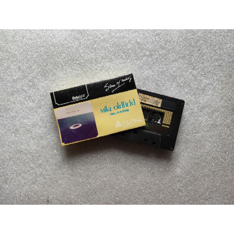 kaset pita europop progressive rock MIKE OLDFIELD islands