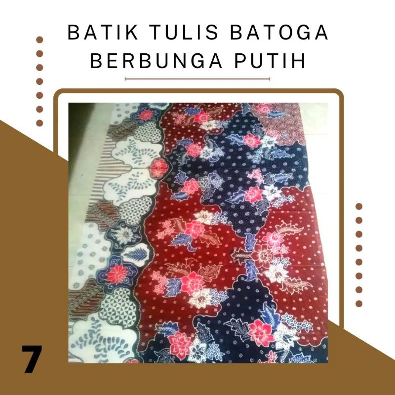 Batik tulis Batoga kain batik premium