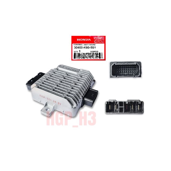 Ecu ecm vario 125 fi led 2016 NON ISS kode part 30400-K60-B21 kode ecu K60K-B21 IN 01 asli HONDA