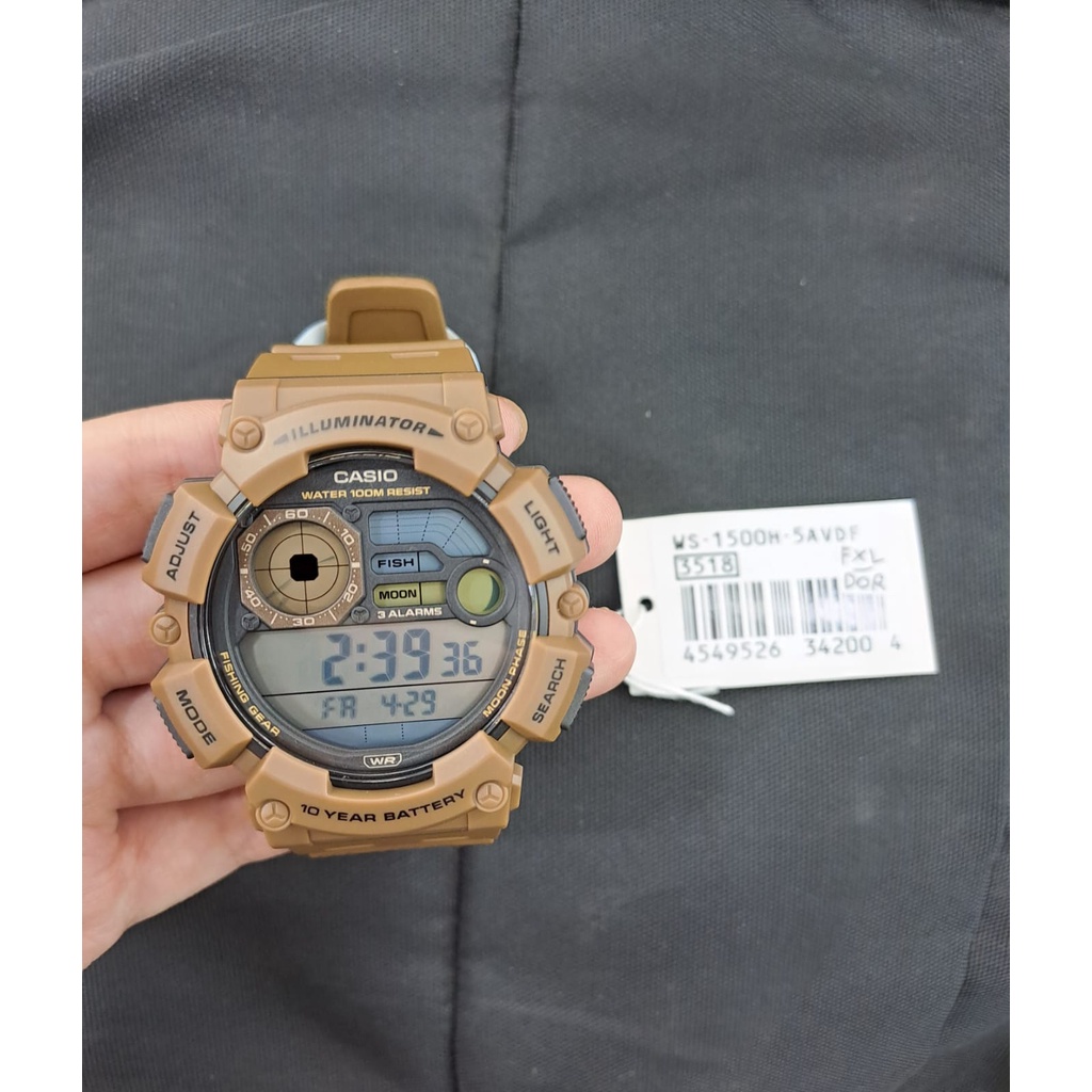 Jam Tangan Casio WS-1500H-1AVDF/ WS-1500H-2AVDF/ WS-1500H-5AVDF Original