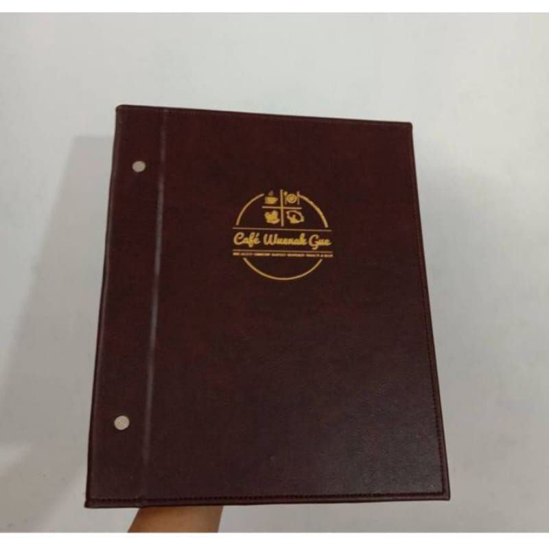 

cover menu ukuran a4 logo custom