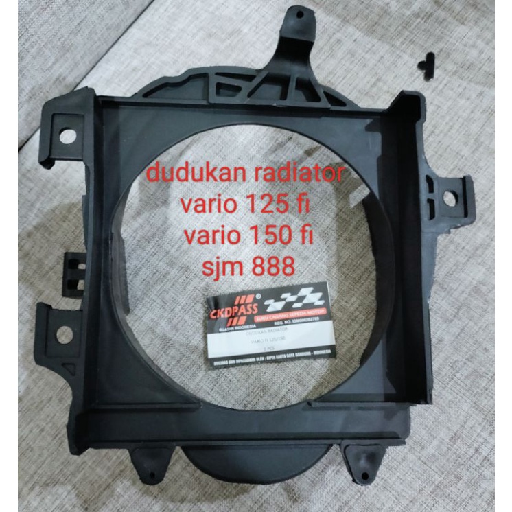 dudukan radiator vario125 fi / vario 150