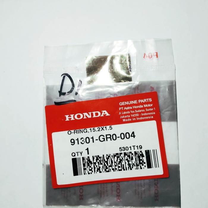 ] O-ring Oring karet Tensoiner Beat Vario Scoopy 91301-GR0-004