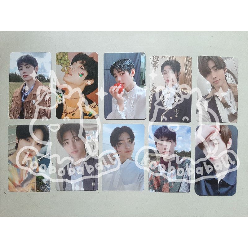 Sunghoon official photocard event hype odysseus neck pillow