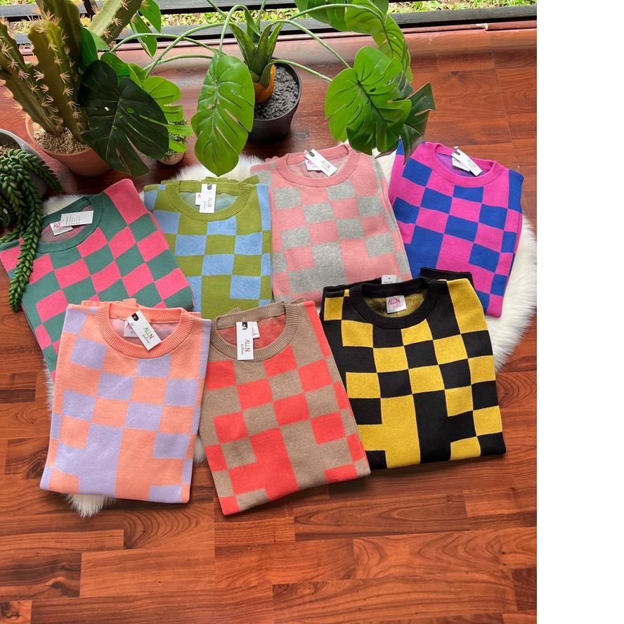 Paling Murah Roxa Knitwear Oversize ✢yciღ