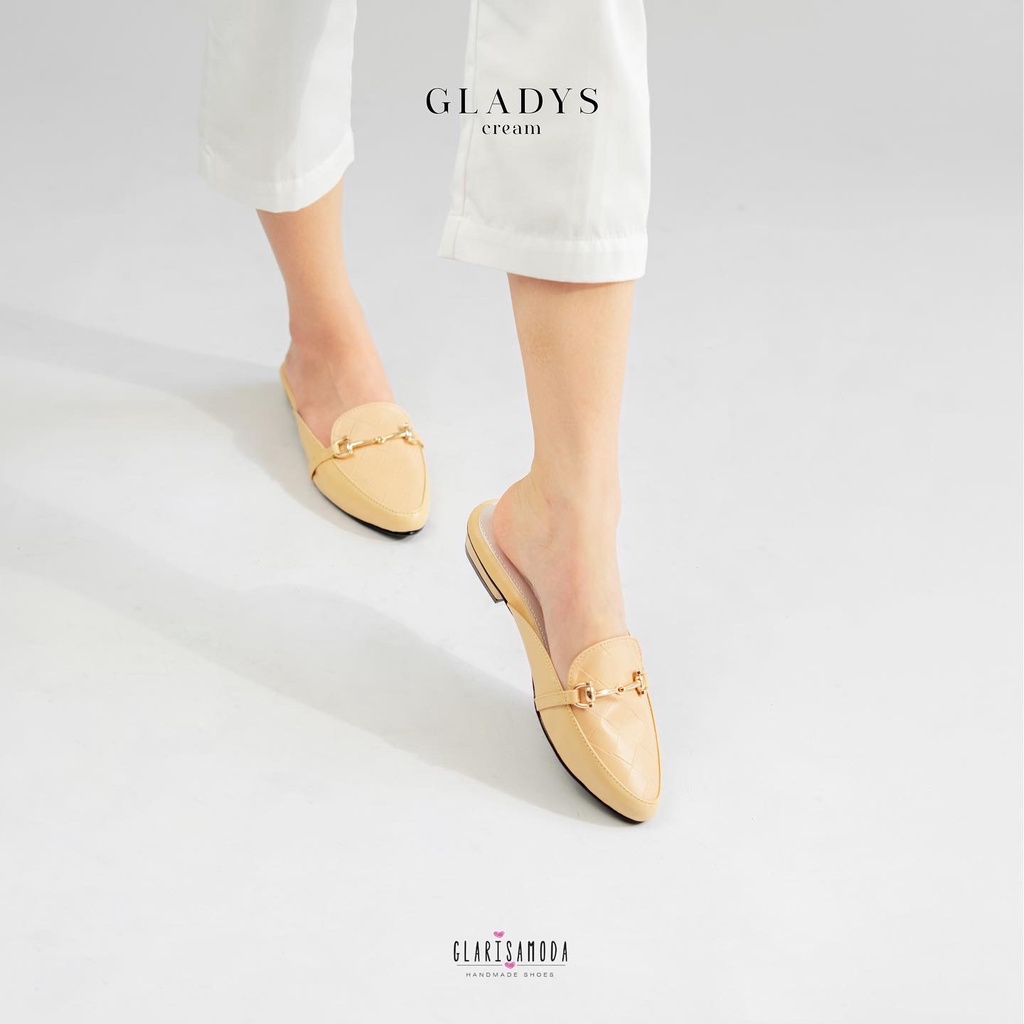 GLARISAMODA Gladys Sepatu Sandal Wanita Heels 3cm Sepatu Kerja