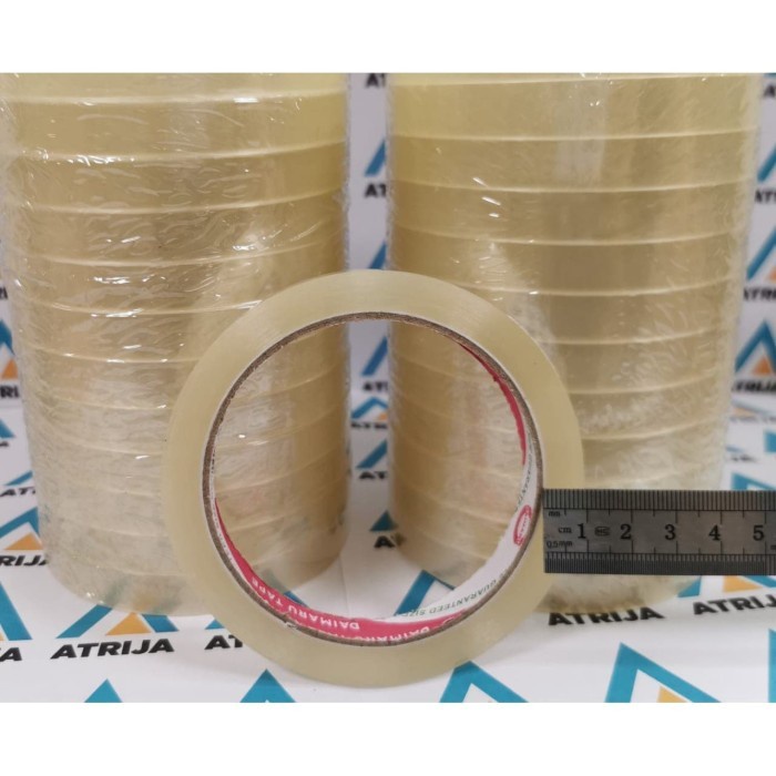 

1 Box Daimaru Tape Isolasi Selotip Bening 1/2 Inch / 12 Mm X 72 Yard