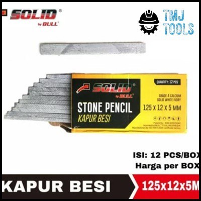 

Terlaris ✨ -GI435 Pencil Kapur Besi SET 12Pcs Pensil Tukang Alat Tulis StoneBatu M- 2.1.23