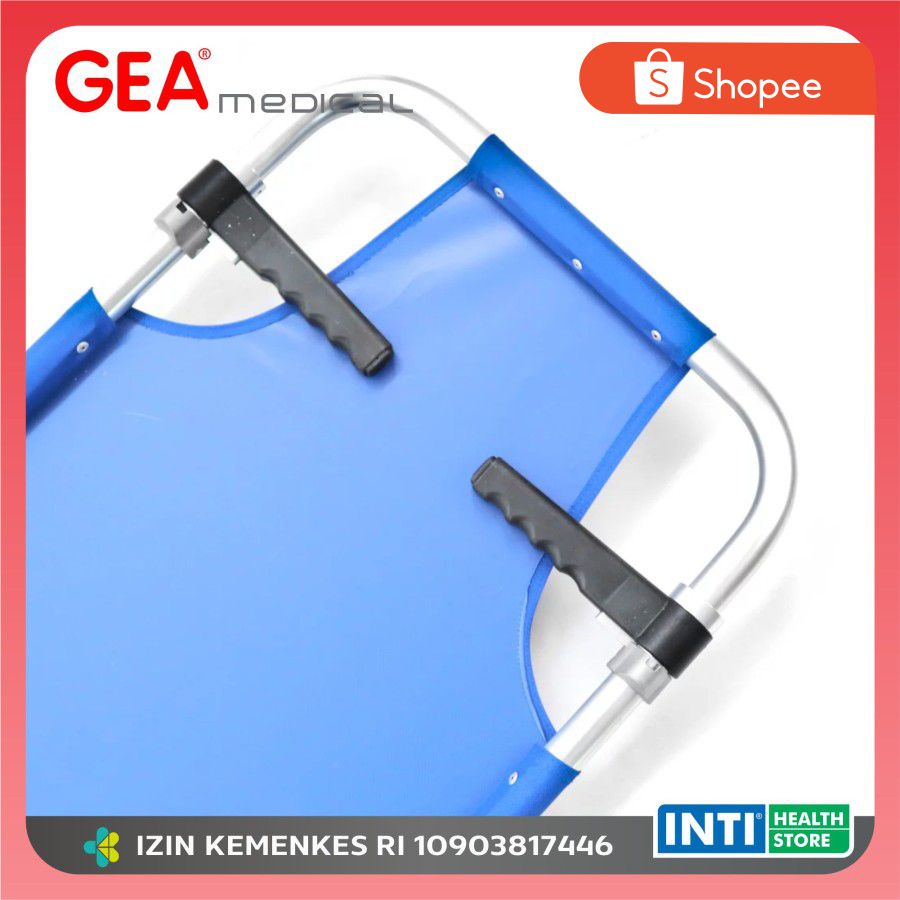 GEA Medical | Folding Strecher | Tandu Lipat 2 Plus Roda GEA YDC-1A1