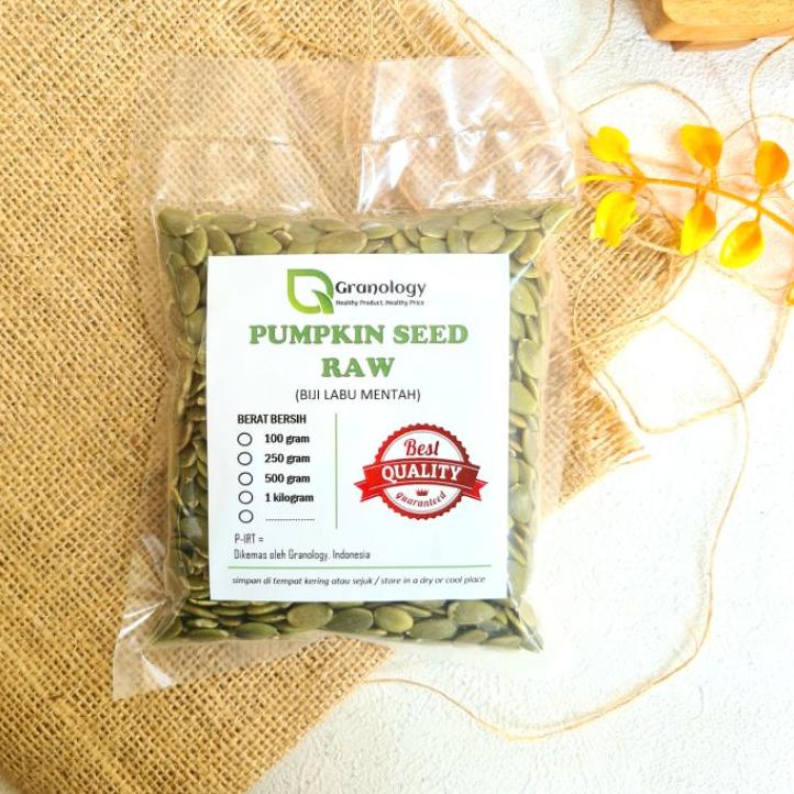 

codeAa1A9 Biji Labu Mentah / Raw Pumpkin Seed - 250 gram