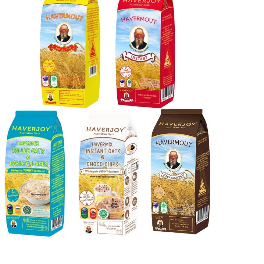 

COD | HJ6 | Haverjoy - Havermout Australian Oats / Oatmeal All Variants 1Kg