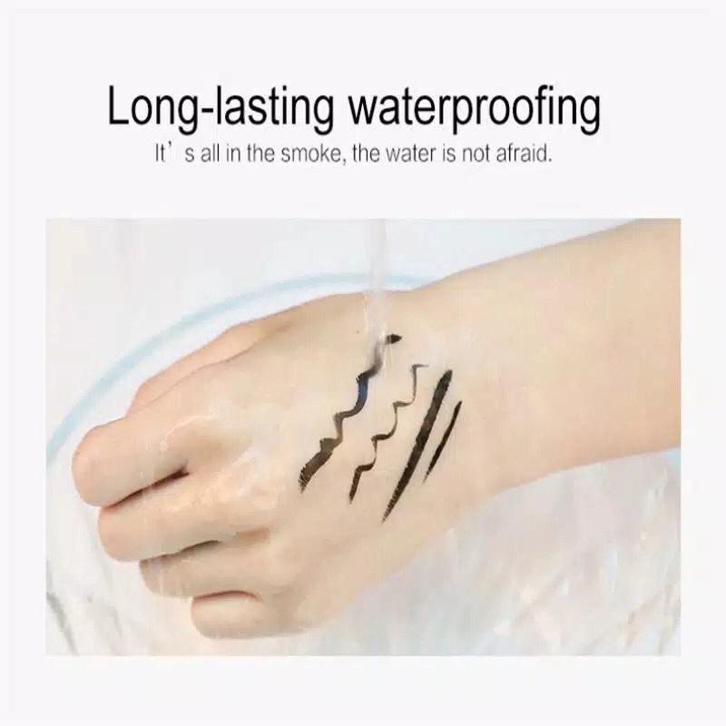 EYELINER Waterproof / Eyeliner Pen Pencil Tahan Lama Hitam - BUM