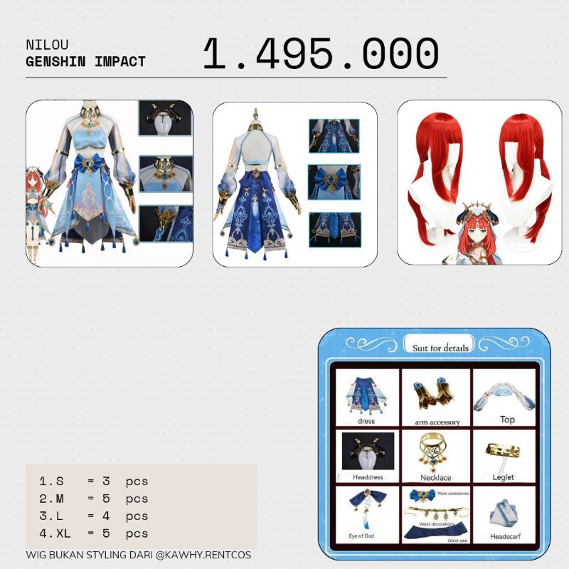 NILOU COSPLAY-GENSHIN IMPACT