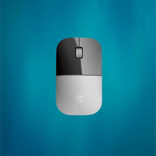 HP Z3700 Silver Wireless Optical Mouse Z 3700