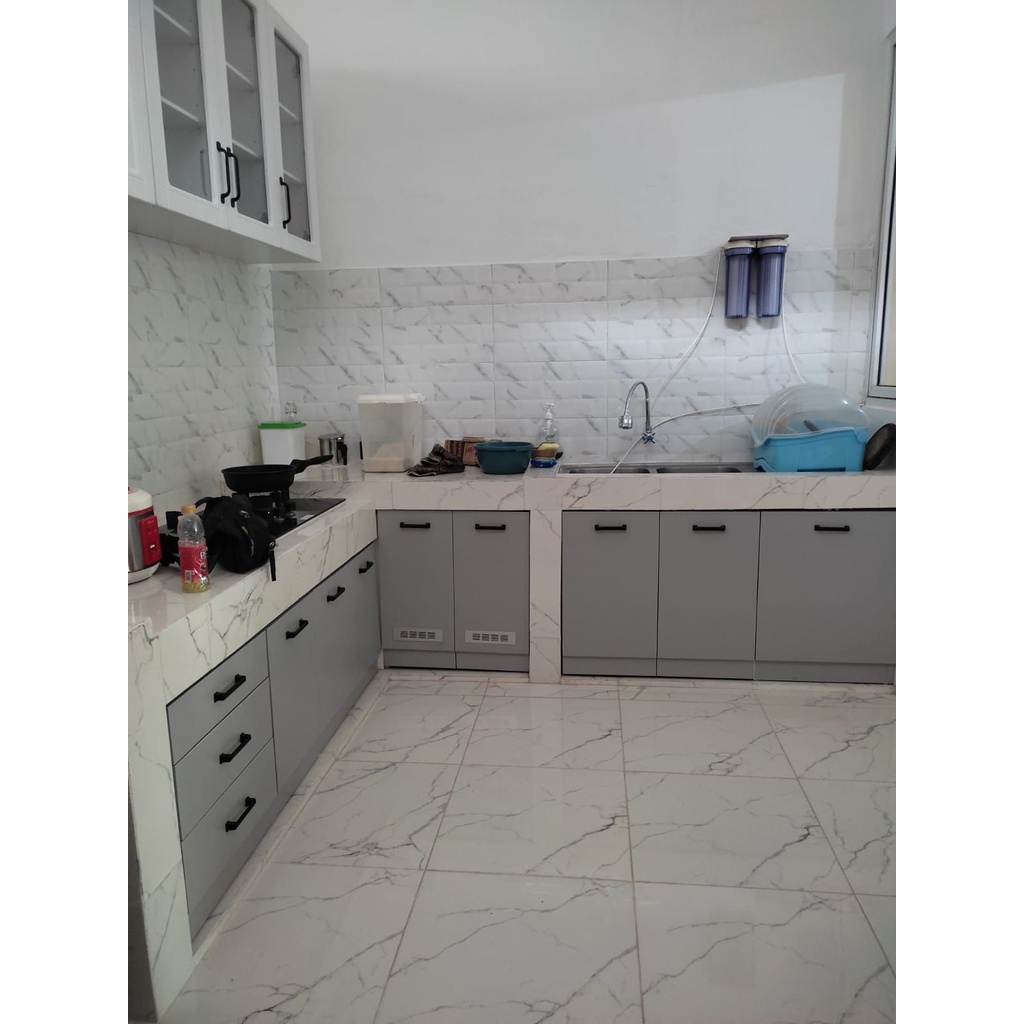 Kitchen set bawah Kitchen set bawah pintu saja Kitchet set Kitchen set minimalis Kitchen set hpl Kit