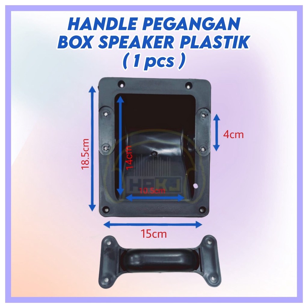( 2PCS ) HANDLE PEGANGAN BOX SPEAKER PLASTIK handel box speaker plastik