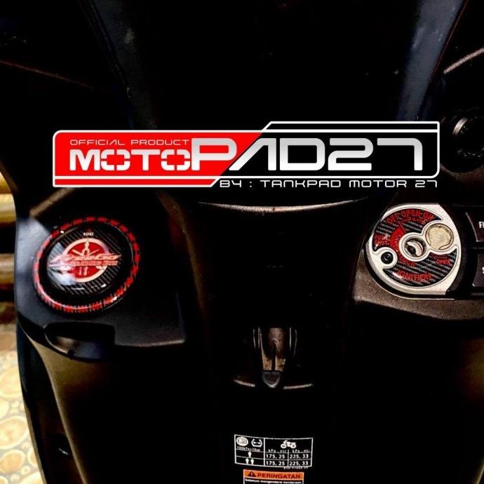 Sticker Fuelpad Keypad Resin Timbul Yamaha Freego
