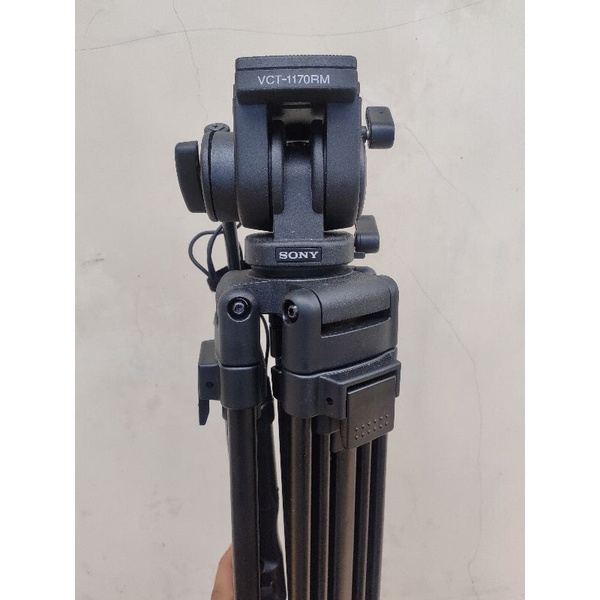 TRIPOD SONY VCT-1170RM REMOTE BEKAS MULUS SONY VCT-1170RM MULUS BEKAS TRIPOD SONY