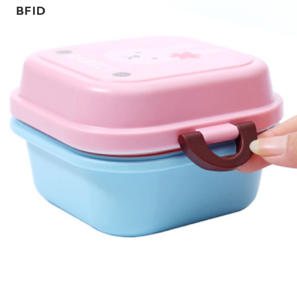 [BFID] Lunch Box Makanan Anak Snack Box Layers Lunchbox Wadah Microwave Portable [ID]