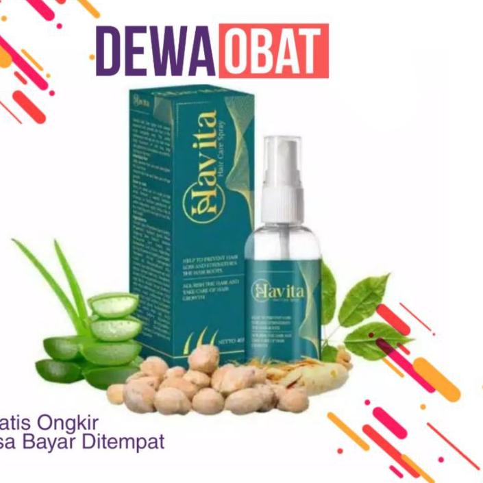 ❄ HAVITA Spray Original Penumbuh Rambut Ampuh ➢