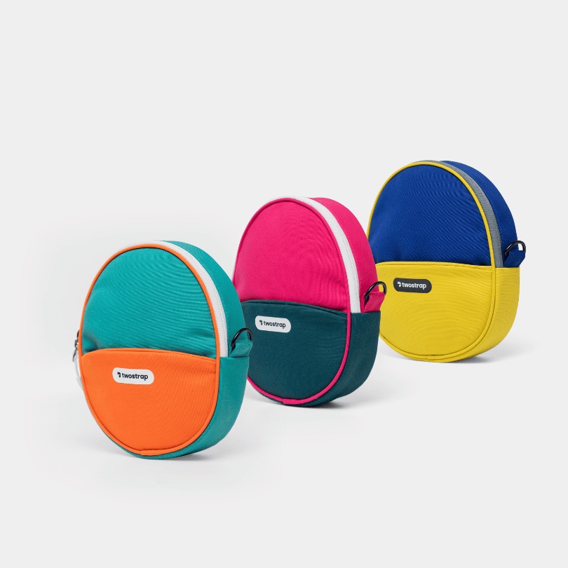 Twostrap Slingbag Wanita Milly Mini Sling Water Resistant / Tas Selempang Wanita Anti Air Kanvas Premium