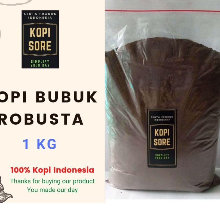 

12.12 Flash Sale Kopi Bubuk 1 Kg - Harga Terjangkau, Harum, Nikmat, Packing Rapi, selalu ready 