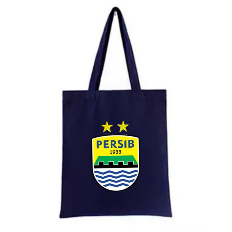 Tas Tote bag persib bandung Pria Wanita Pakai Resleting