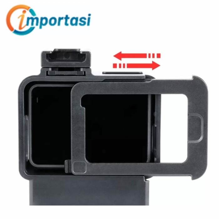 Ulanzi V2 Vlog Case Housing GoPro Hero 7 Black 6 5 Microphone Shoe Vlogging Casing