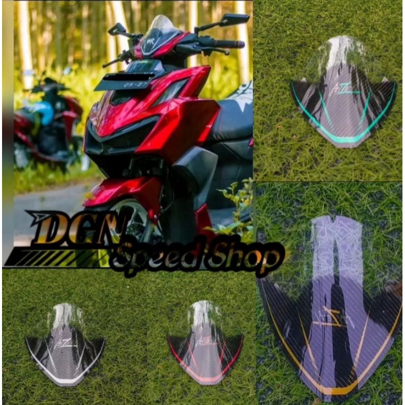 VISOR VARIO 160 NEW ABS WINDSHIELD VARIO 160 ABS CARBON