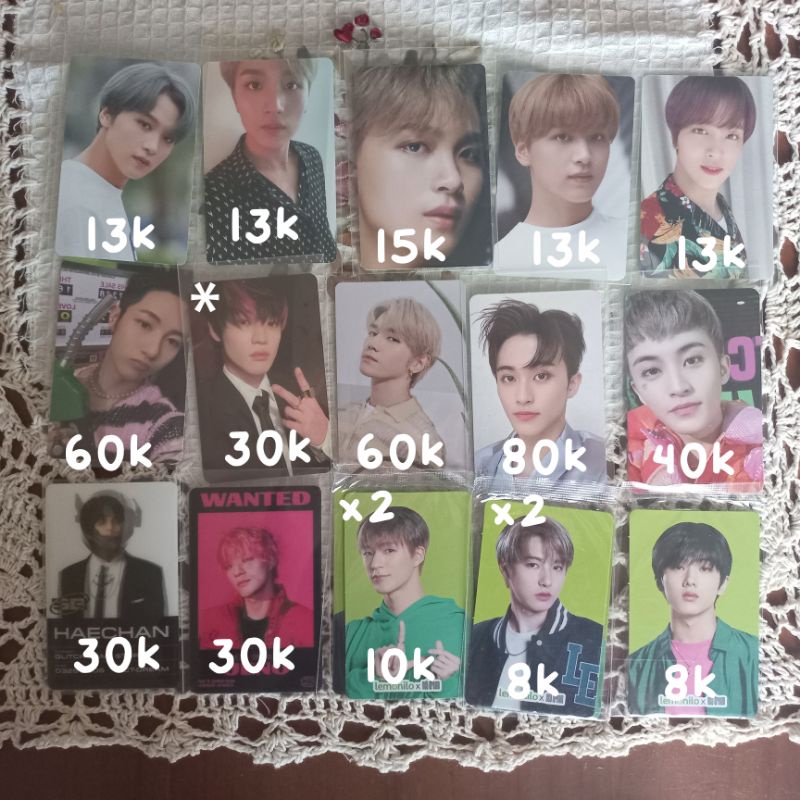 Dicon Haechan 101 Mark pc ar ticket hot summer dream Lenticular Jeno Glicth Renjun SPBU Chenle Scrat