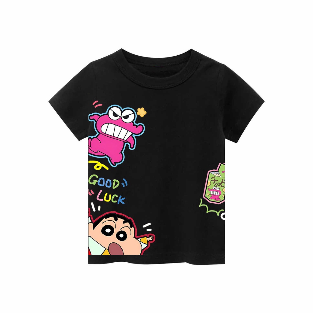 Kaos Anak laki-laki &amp; perempuan motif shinchan | kaos cotton combed 30s printing | Kaos Distro anak