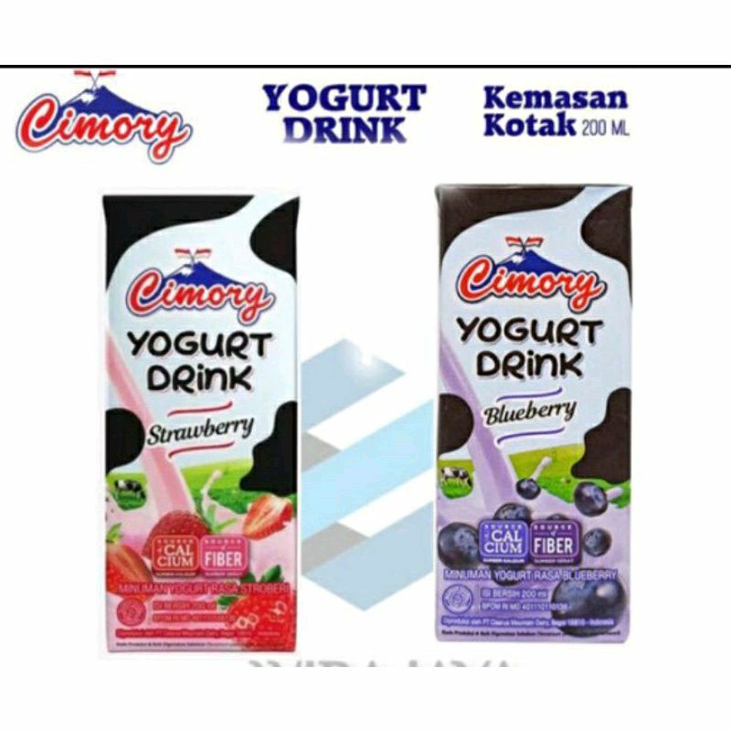 

CIMORY YOGURT STRAWBERRY BLUEBERRY KEMASAN 200ML