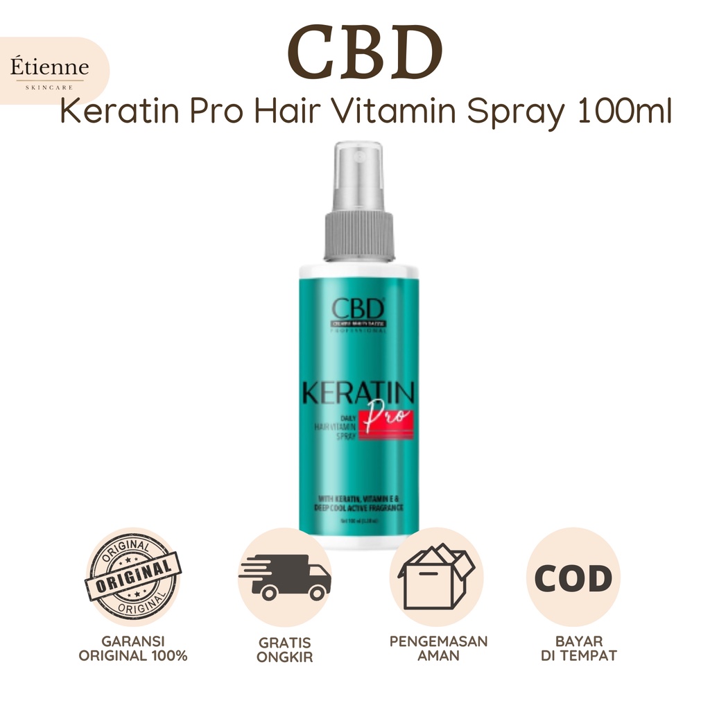 CBD Professional Keratin Pro Daily Hair Vitamin Spray 100ml