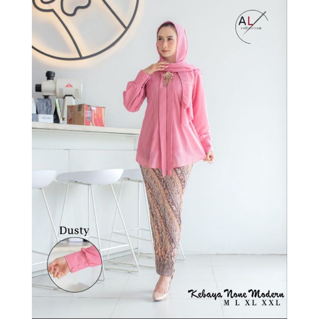 stelan kartini free kerudung / stelan encim / kebaya / kebaya kartini