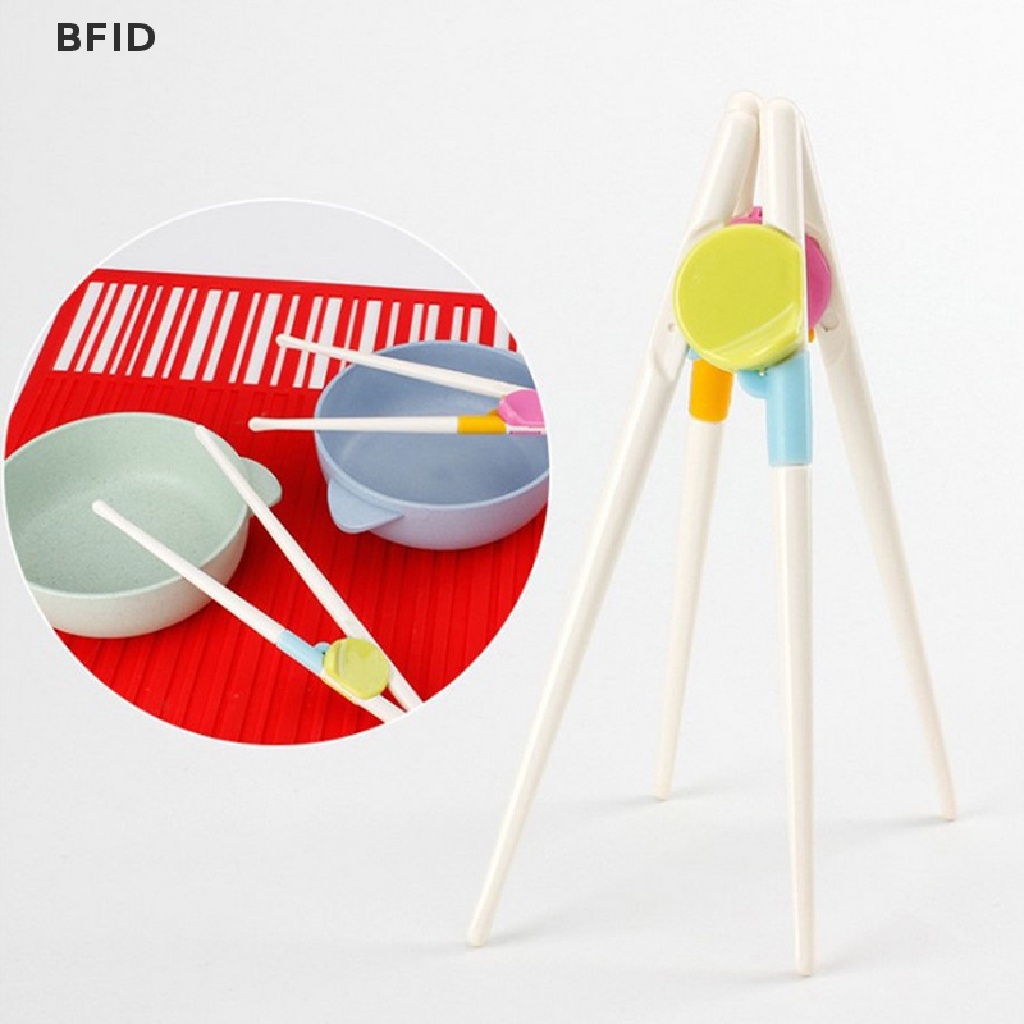 [BFID] 1pasang Sumpit Untuk Sushi Bayi Anak Kartun Makanan Stik Mudah Digunakan Pelatihan Belajar Menyenangkan Helper Dishes Dinner Game Alat Dapur [ID]