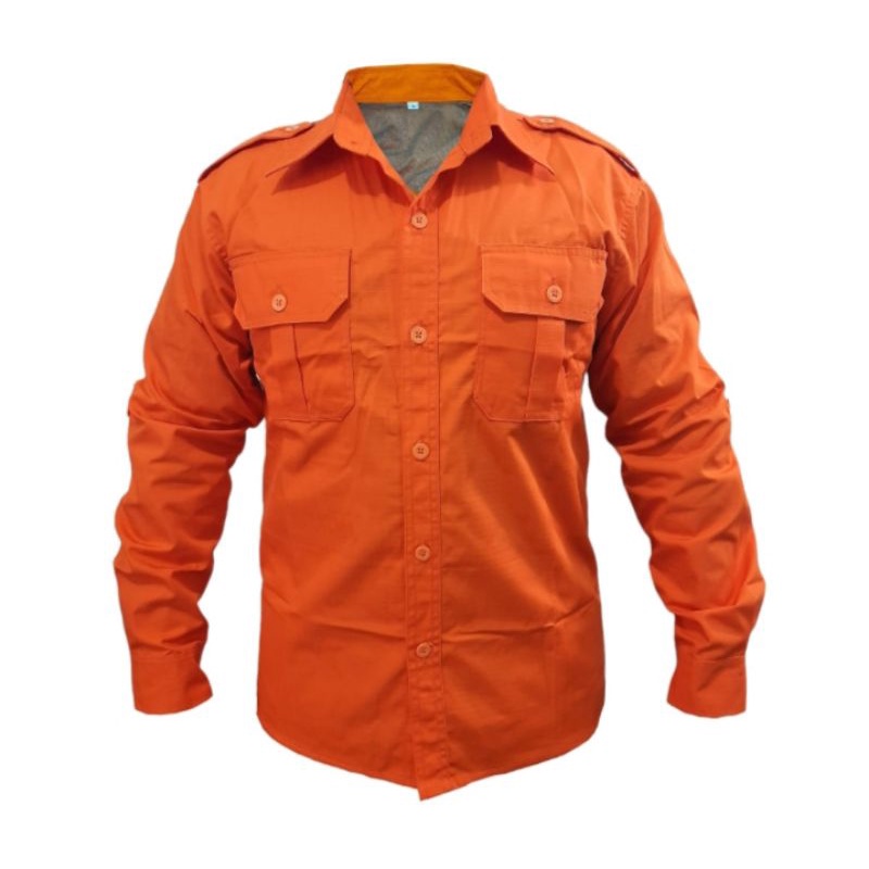 kemeja pdl basarnas orange