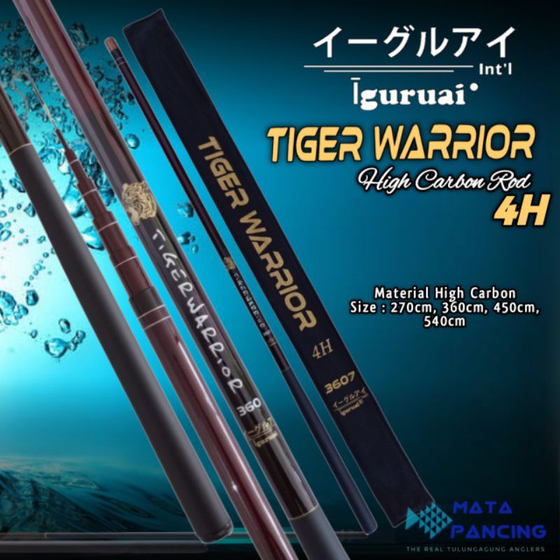 Joran tegek stella iguruai tiger warrior 270 360 450 540 action medium hard seperti iguruai kaiju da