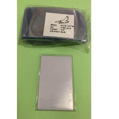 

マ MIKA / PLASTIK UNTUK ID CARD 100 lembar New