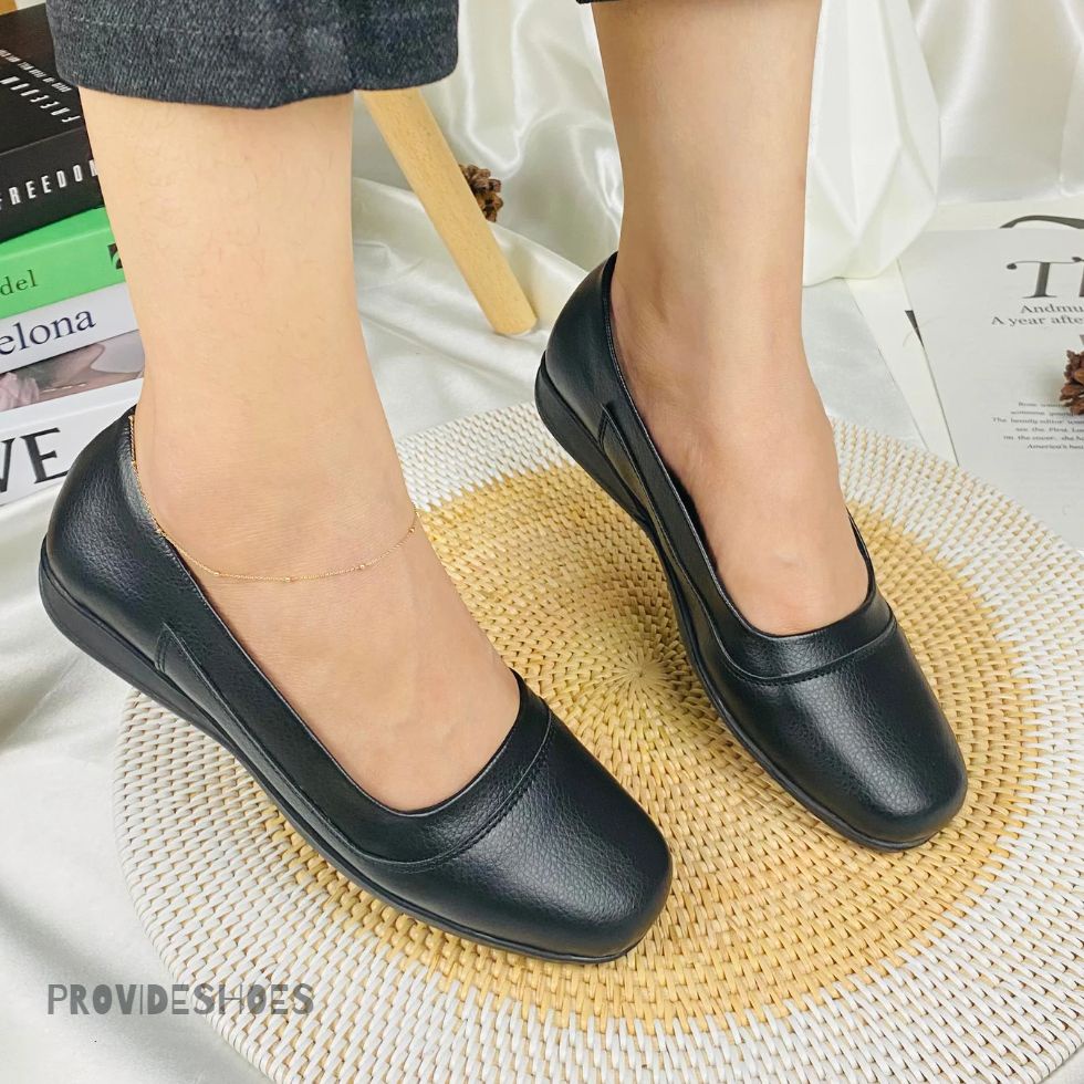 PS flat sepatu pantopel wanita sepatu kerja sepatu kantor wanita sepatu formal