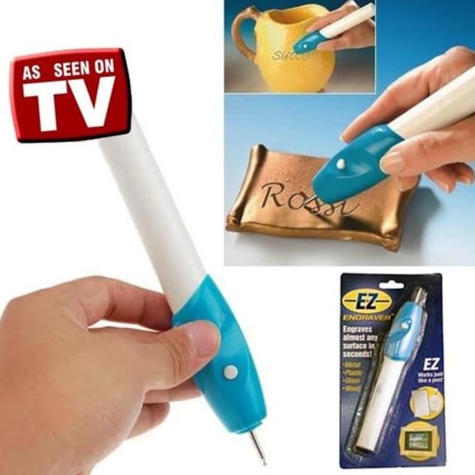 

COD Alat Ukir Nama Grafir Electric Portable EGV Whiz Engrave It Pen Serbaguna ❂Grosir