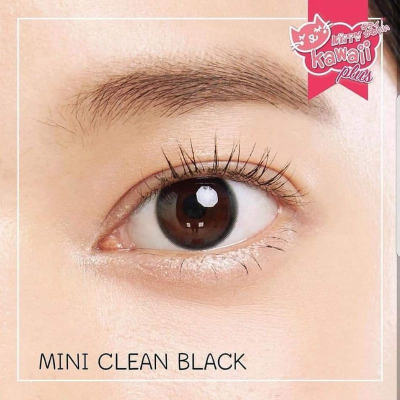 SOFTLENS KITTY KAWAII MINI CLEEN BROWN NORMAL MINUS ORIGINAL SOFTLEN MINUS TINGGI s.d -10.00