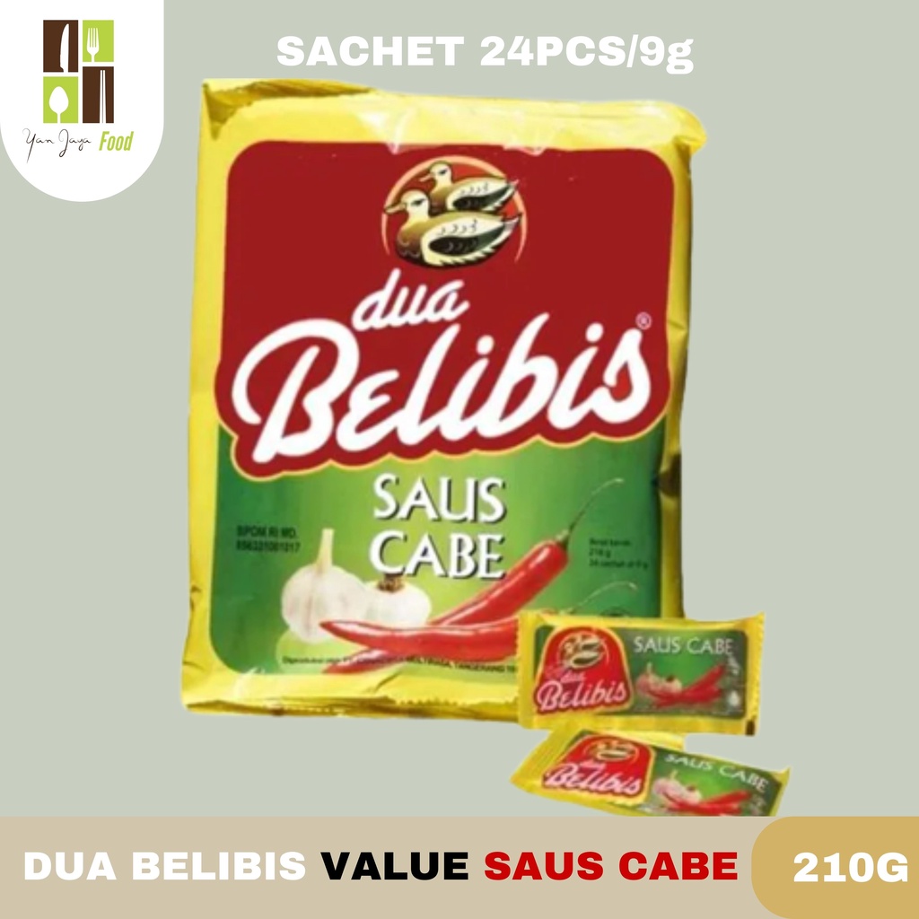 Dua Belibis Value Saus Cabe Sachet 24 Pcs/9g