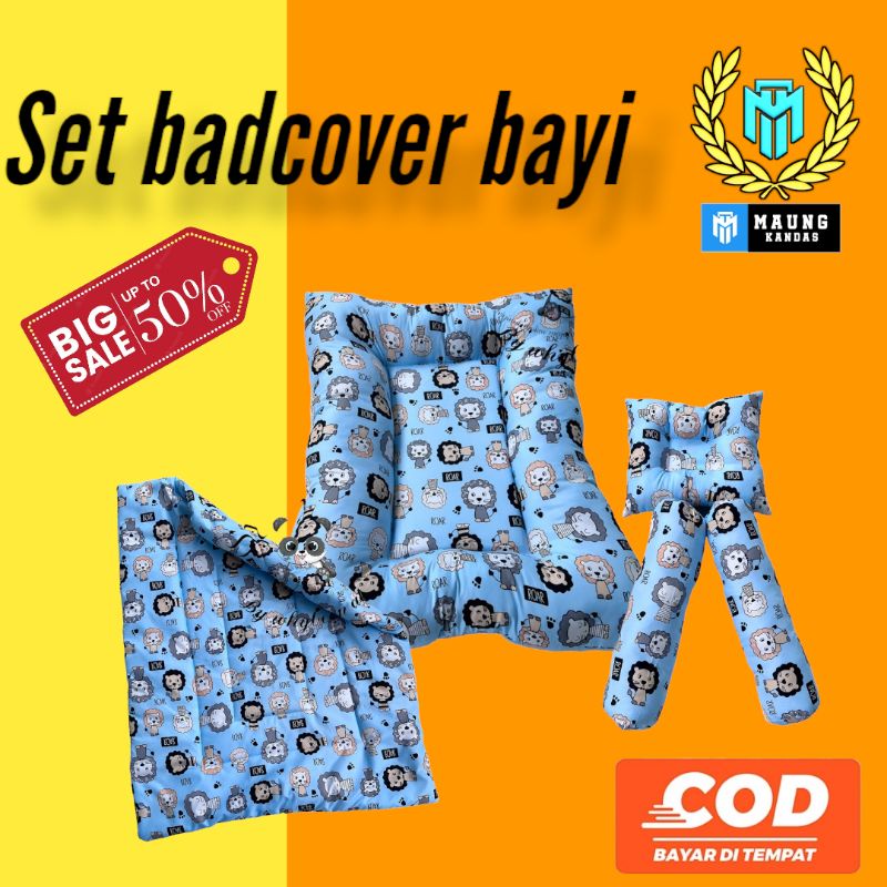 BADCOVER BAYI KASUR BANTAL GULING SELIMUT