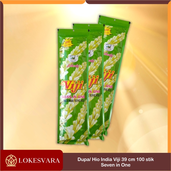Dupa Hio Wangi Harum India Viji Long Stick 39 cm 100 stick/pack