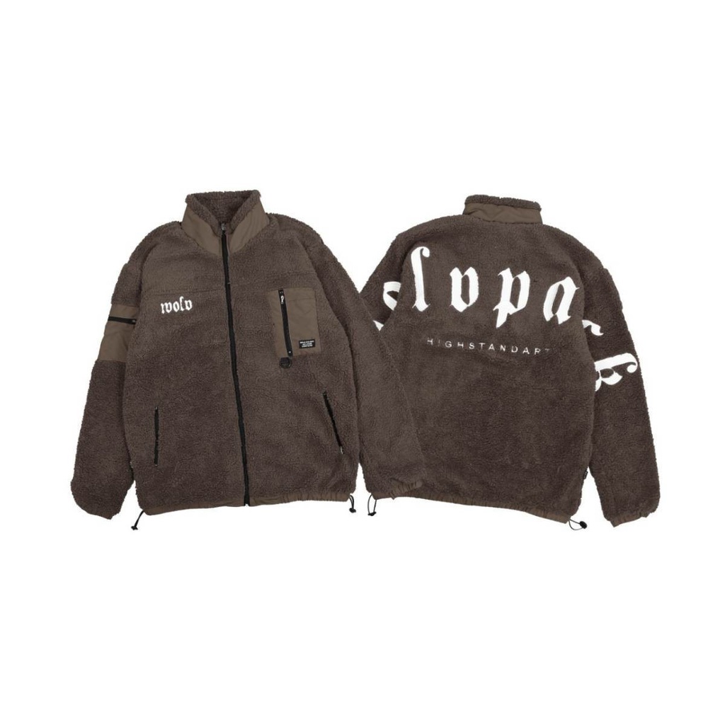 JAKET SHERPA - JACKET SHERPA BULU DOMBA UNISEX