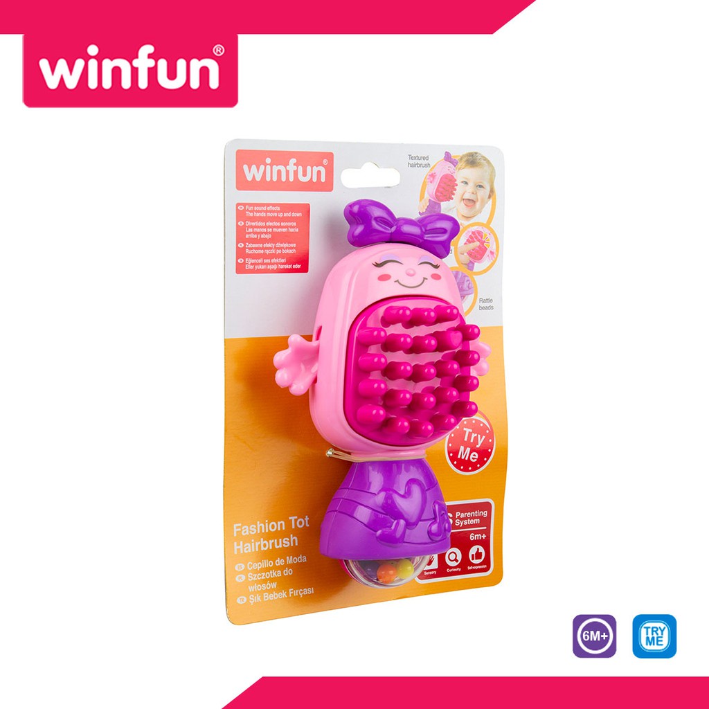WINFUN FASHION TOT HAIRBRUSH - 0764 / W000764