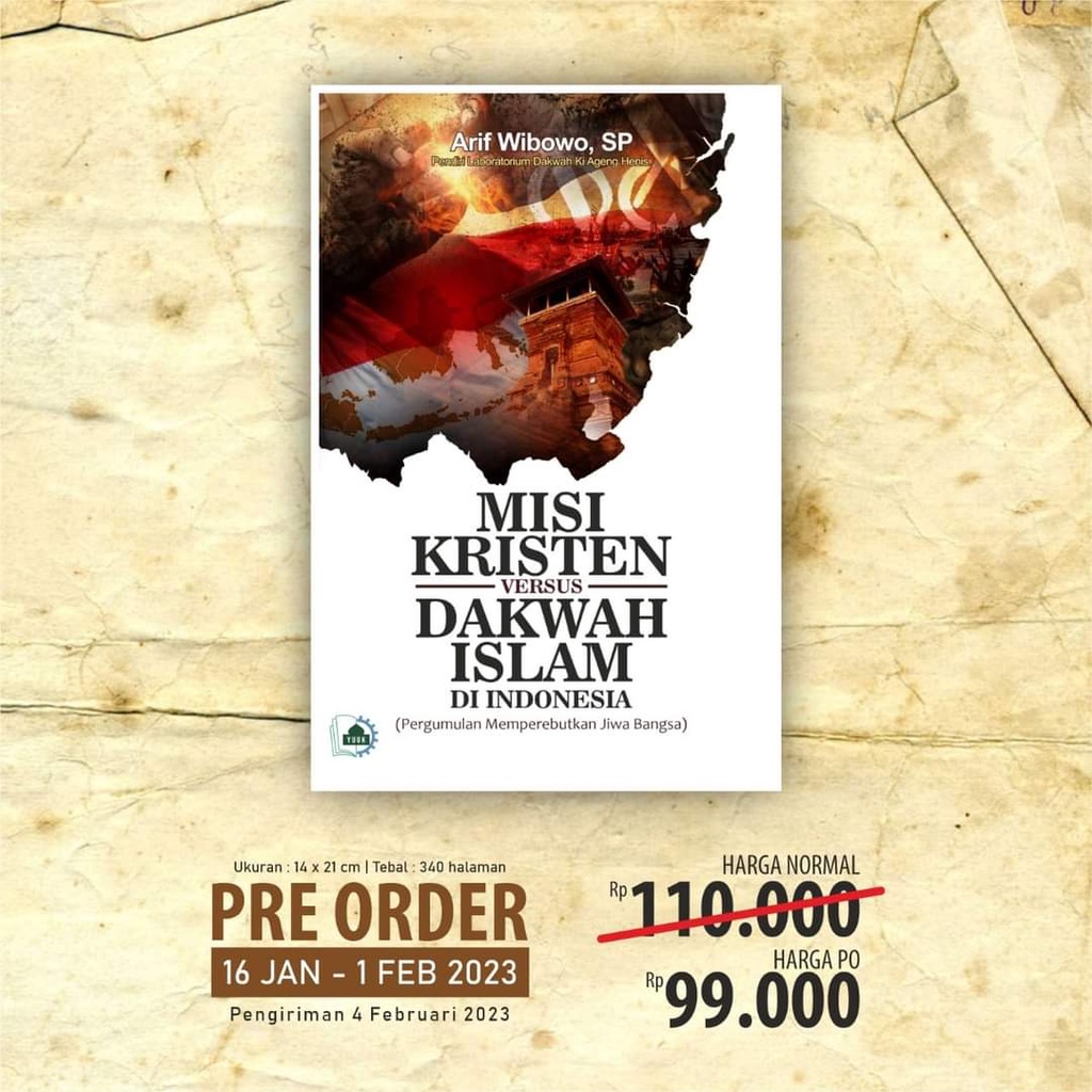 Misi Kristen vs Dakwah Islam (Pre Order)