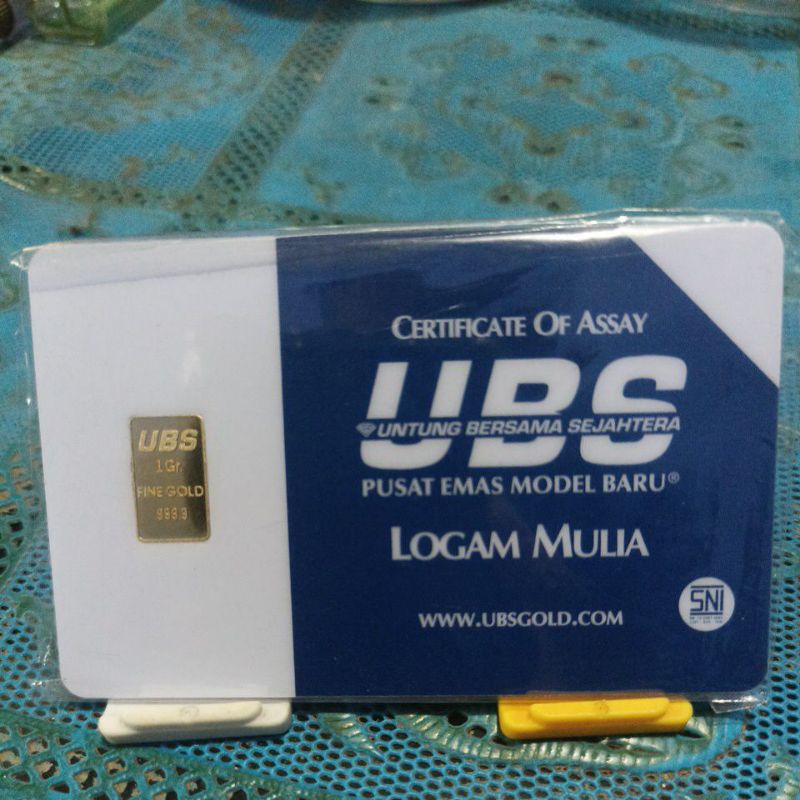 Emas ubs 1 Gr