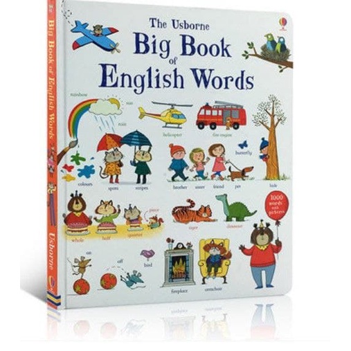 The Usborne Big Book of English Words Buku Besar