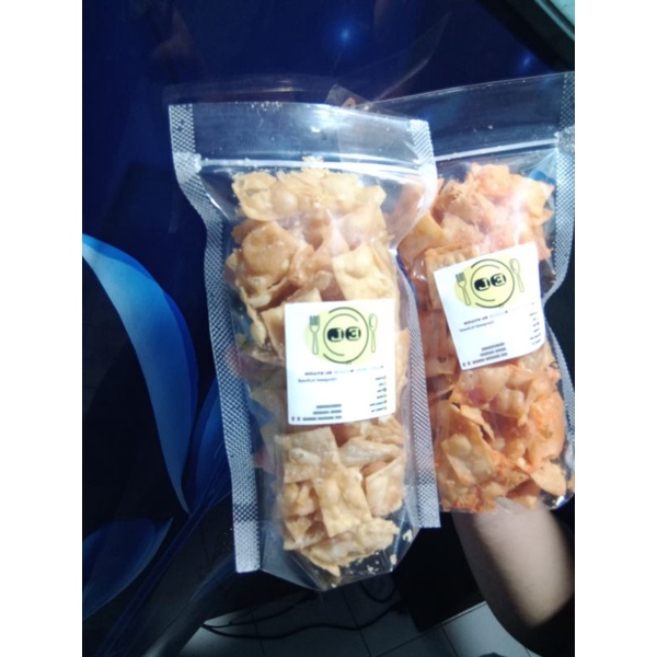 

krupuk pangsit aneka rasa